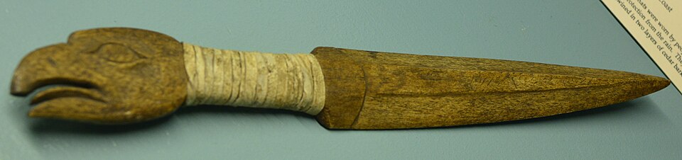 an interesting sharp tool made of whalebone!